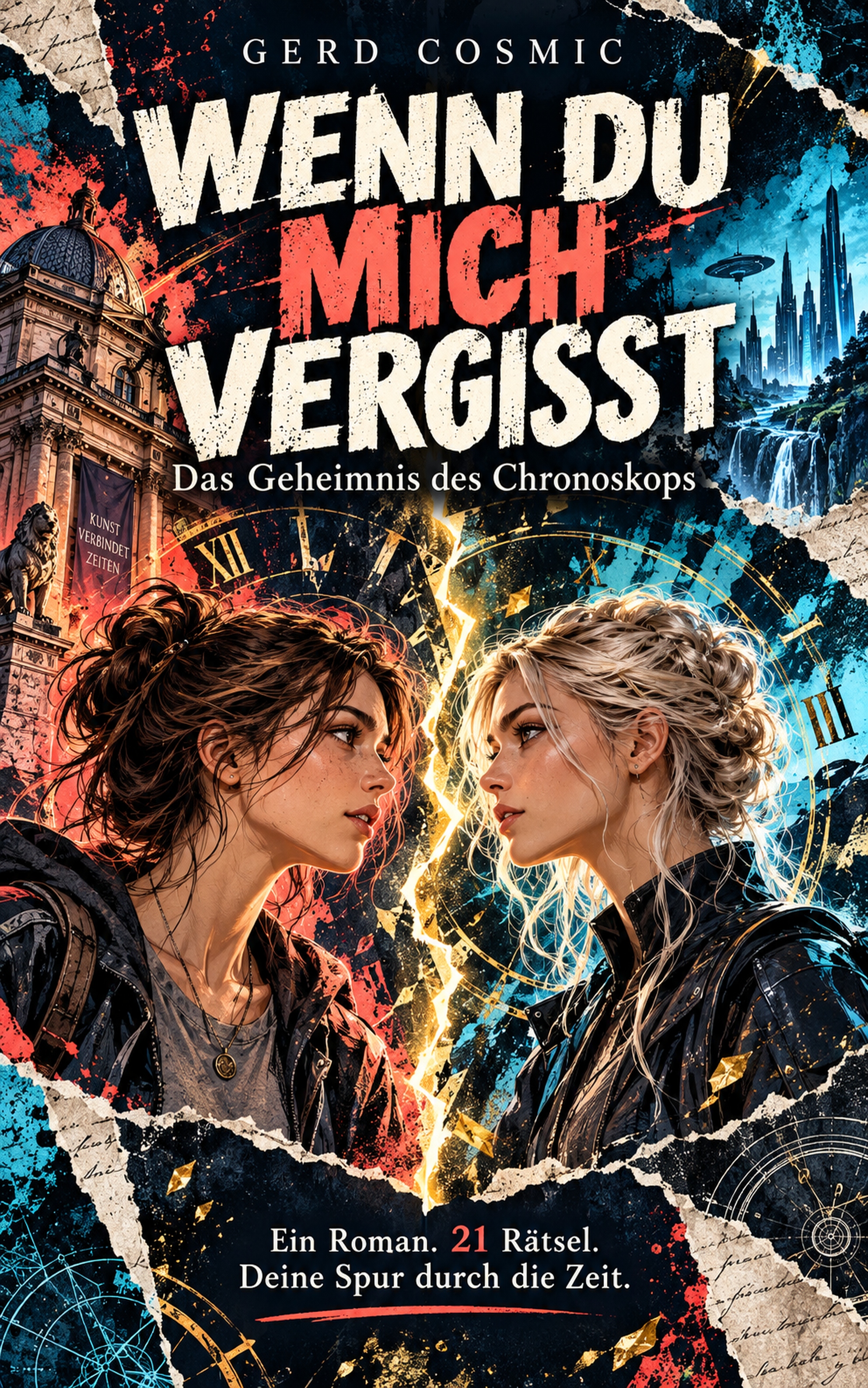 Cover: Wenn du mich vergisst – Das Geheimnis des Chronoskops